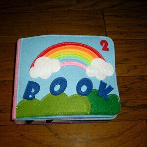 Child's Soft Felt Activity Book with Accessories